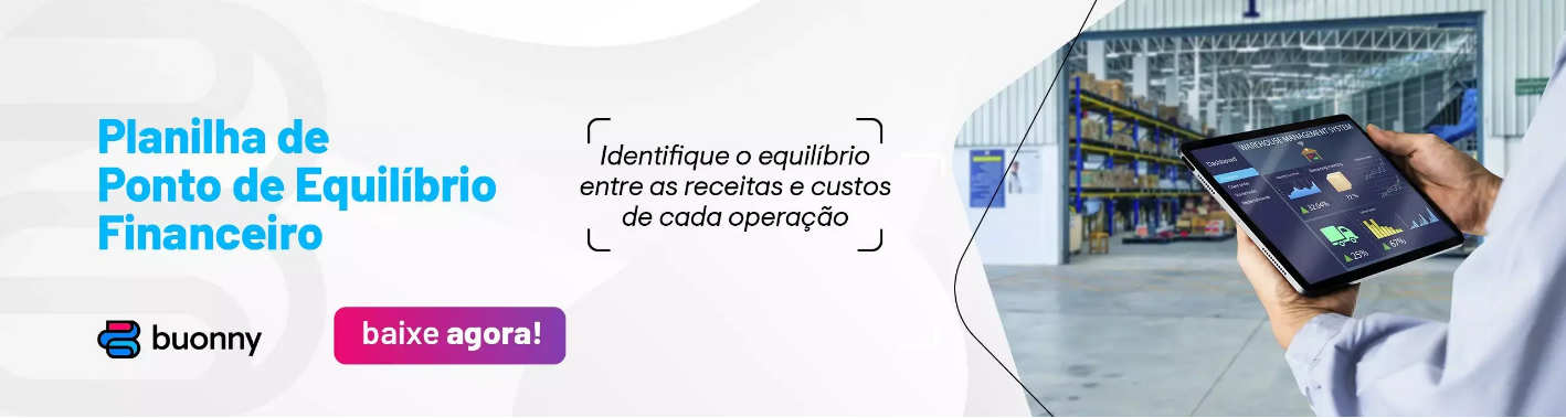 Planilha de Ponto de Equilíbrio Financeiro