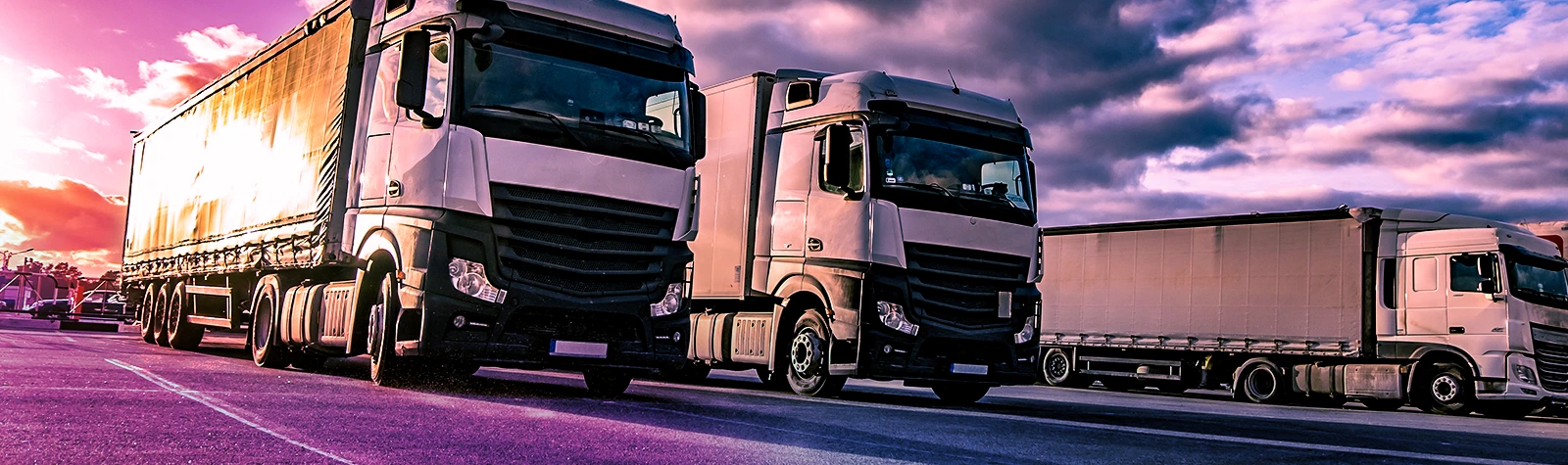 Ilustração sobre produtividade da frota e aumento da eficiência operacional no transporte rodoviário de cargas